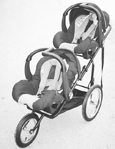 baby stroller double decker