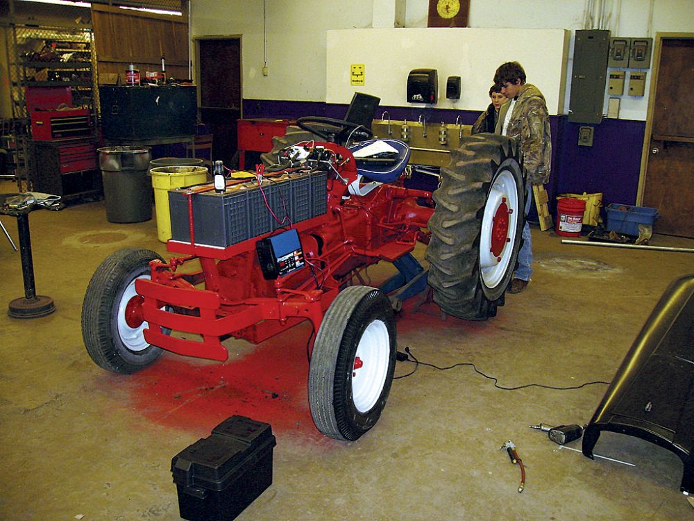 Full Article with Pics on Tractor Electric Conversion