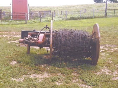 Hydraulic Wire Winder with High Tensile Reel - Tractor Mount Cat. 1, 2 —  American GrazingLands Services LLC