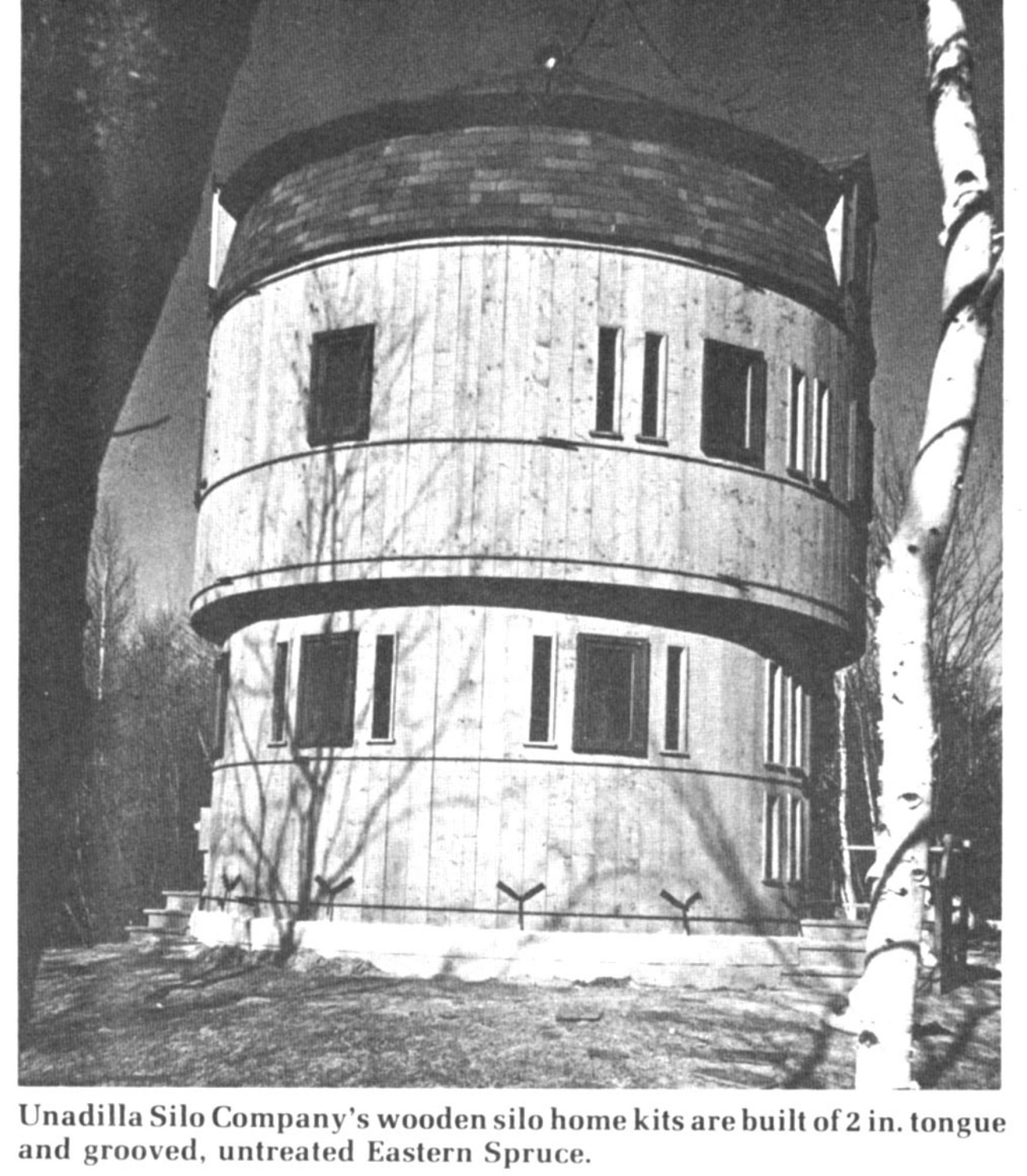 grain silo home kit