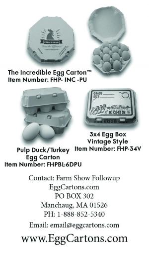 Duck & Turkey Egg Cartons
